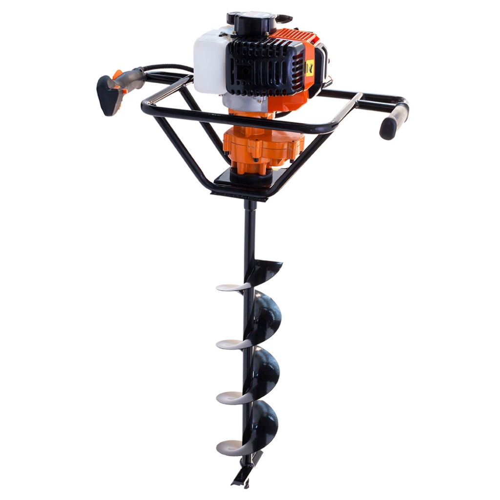 Ruris benzines talajfúró 43ccm, 1,7 Le, + 100, 150mm szár
